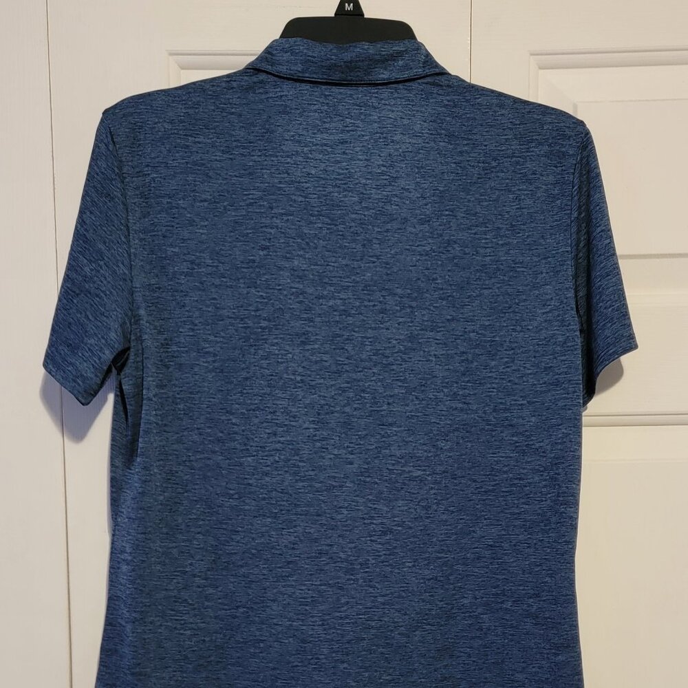 Jocky Semi-Fitted Performance Polo, Abyss Grey Space Dye Large - Picture 3 of 13